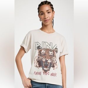 ANINE BING Tiger Tee